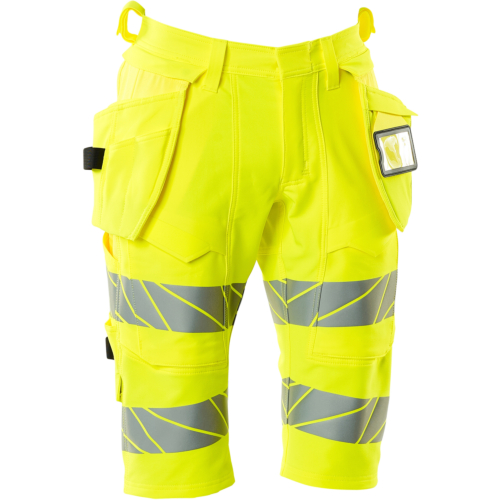 Shorts, long, with holster pockets