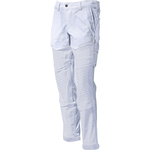 Trousers with kneepad pockets