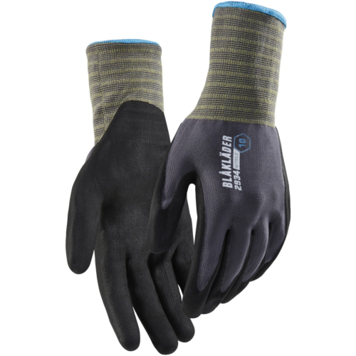 Nitrile-dipped Work gloves, 12 pairs
