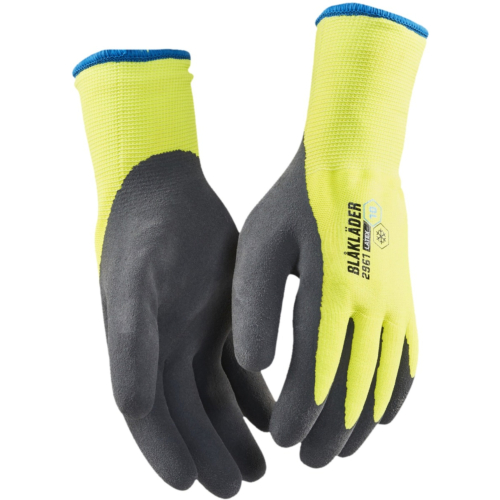 Work glove lined, latex coated, 6 pairs