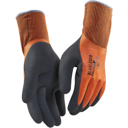 Work glove lined, latex coated, 6 pairs