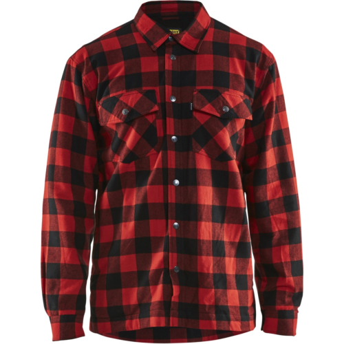 Lined flannel shirt
