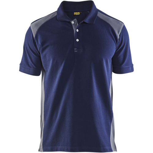 Polo shirt-Middle Blue-XS