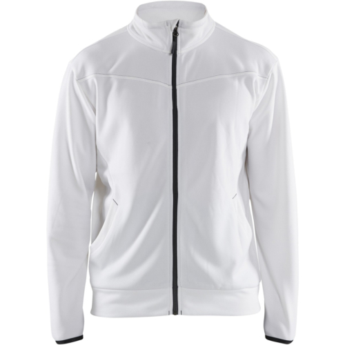 Sweatshirt with full zip