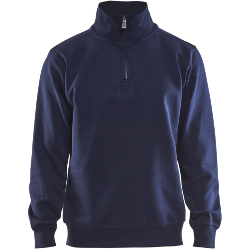 Half zipped college jersey