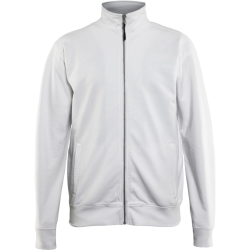 Sweatshirt with full zip