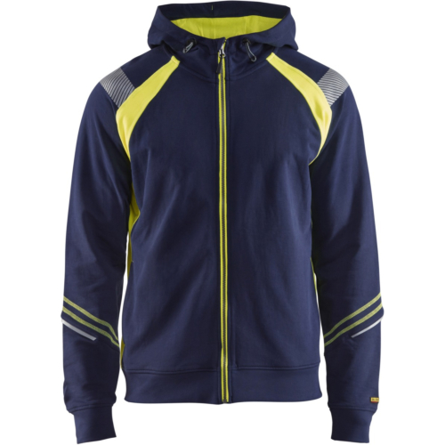 Hoodie with full zip