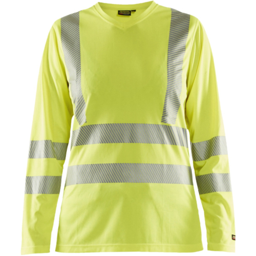 Ladies high vis t-shirt long sleeve