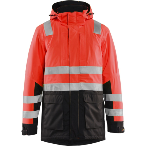 High vis parka