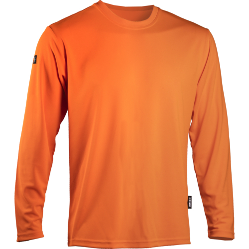 4511 Long-sleeved t-shirt, white orange