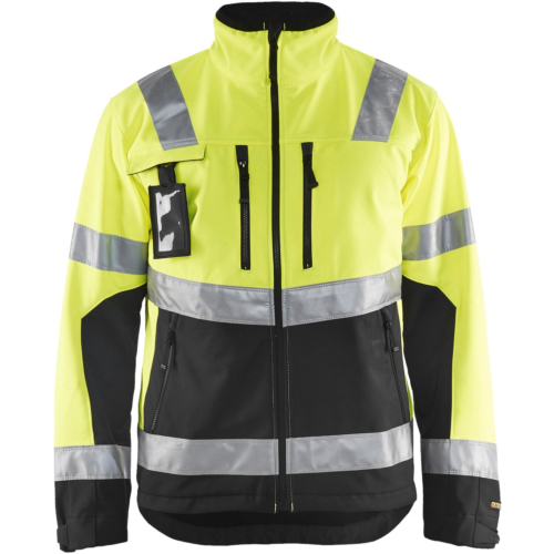  High vis softshell jacket