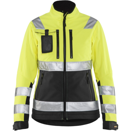 Ladies High Vis Softshell jacket