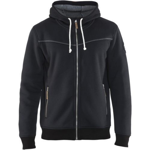 Hoodie with pile lining