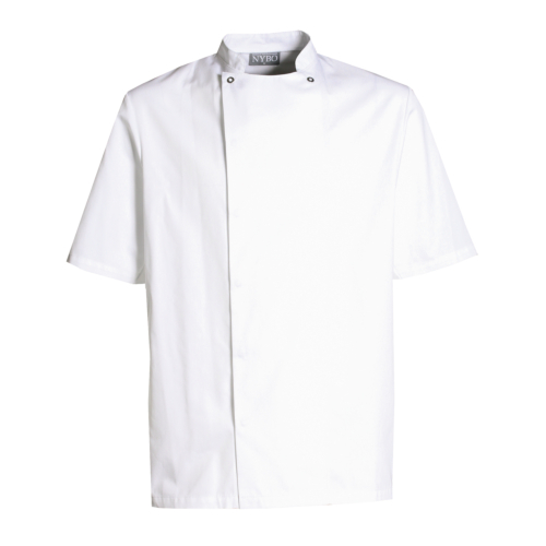  Classic chef Classic chef's jacket short sleeved, Take away