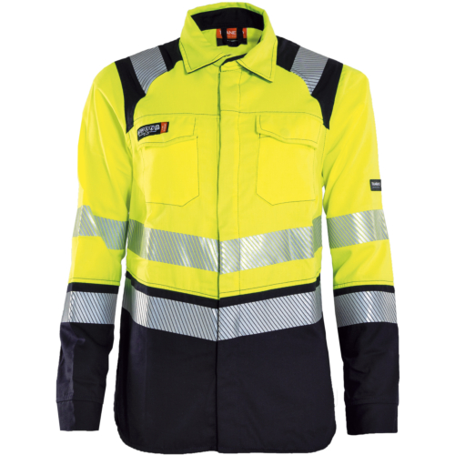 Flame retardant ladies shirt