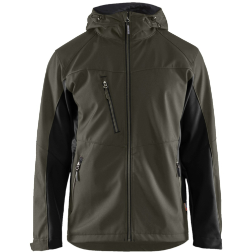 Softshell jacket with hood