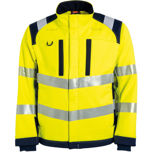 Flame retardant softshell jacket