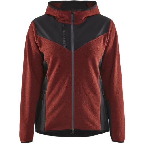 Knitted women's jacket