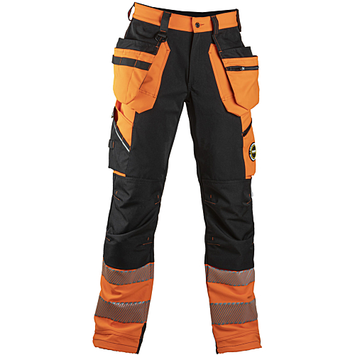 Superstretch trousers with hanging pockets 6085