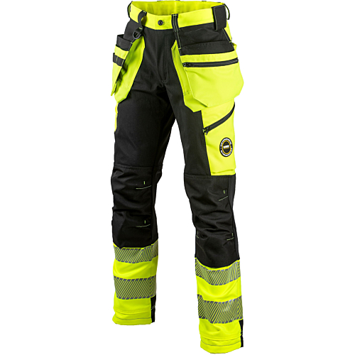 Superstretch trousers with hanging pockets 6085Y