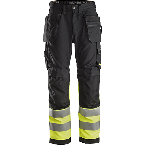 High-Vis Work Trousers+ Holster Pockets Class 1