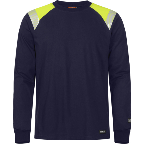 Flame retardant t-shirt, long sleeves