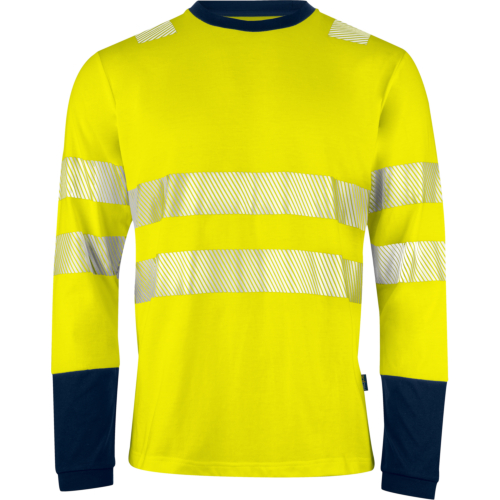 6014 T-shirt Long Sleeve En Iso 20471 Class 3/2