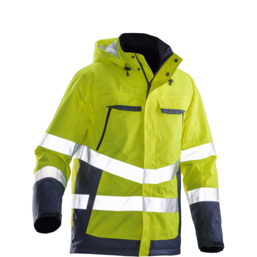 1383 Lined Jacket Hi-Vis-Navy/Yellow-XS