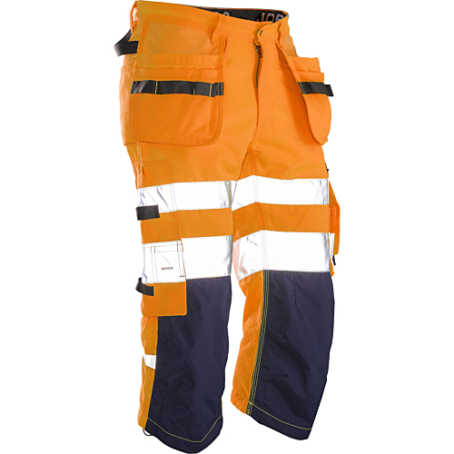 2217 Pirate Shorts Hi-Vis-Orange/Navy-C44