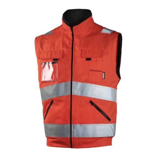 Hv-red safety vest 6740LU