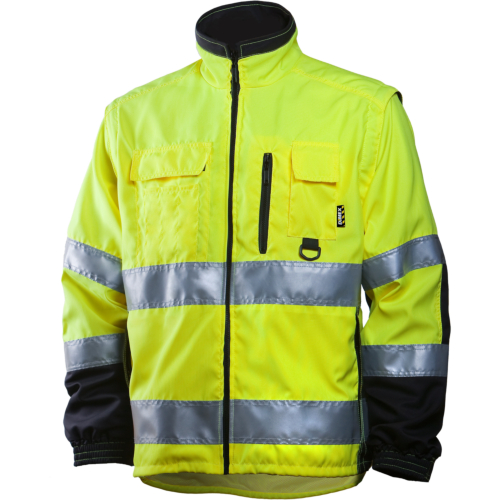 Jacket with removable sleeves 684