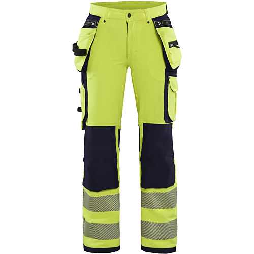 Ladies 4-way-stretch Hi-vis trousers