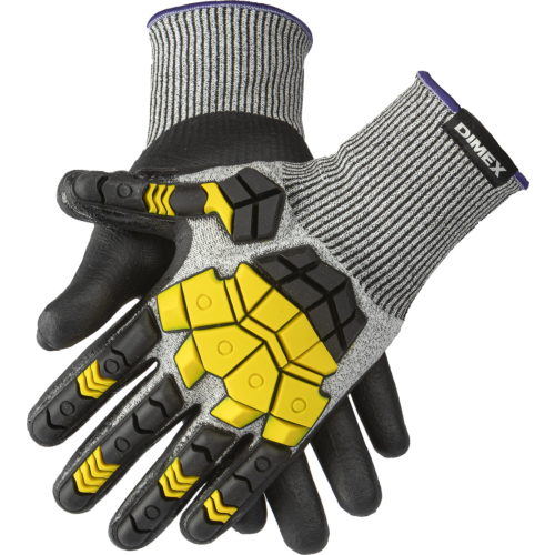 7202 Impact gloves Nitrile CUT C