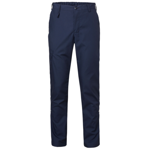 Unisex trousers with adjustable length