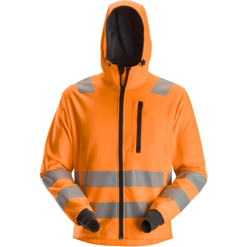 High-Vis Full Zip Hoodie Class 2/3
