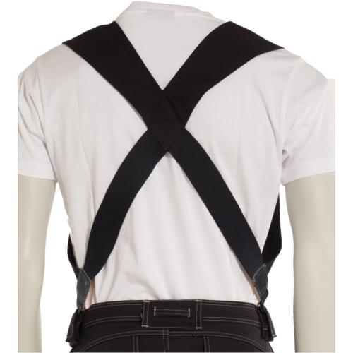 Flame retardant braces for tool holder belt loops