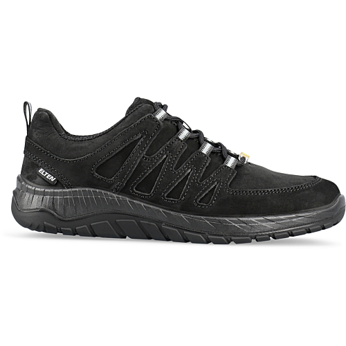  929563 Maddox Black Leather Low