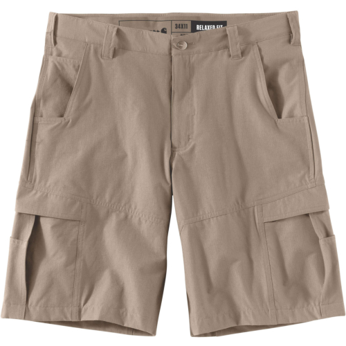 Force relaxed fit lightweight ripstop cargo work short-Sand-30