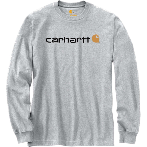 Relaxed fit heavyweight long-sleeve logo graphic t-shirt