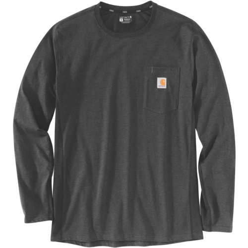 Force® relaxed fit midweight long-sleeve pocket t-shirt