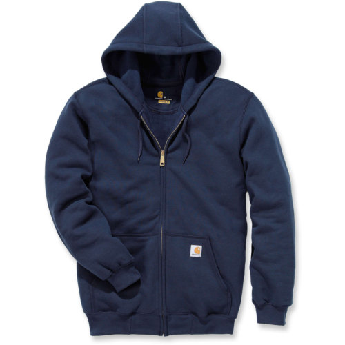 Loose fit midweight full-zip sweatshirt