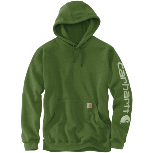 Loose fit midweight logo sleeve graphic sweatshirt