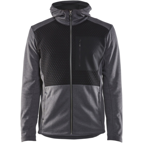 Hoodie with full-length zip