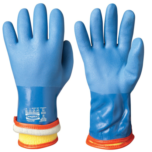 Vinyl/PVC Chemical Resistant Winter Gloves Chemstar®, 10 Pair