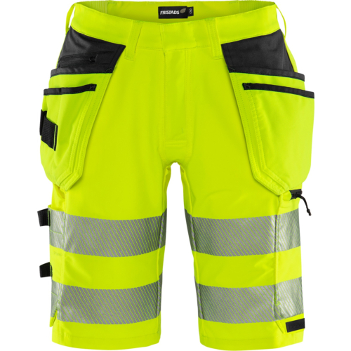 High vis Green craftsman stretch shorts class 2 2646 GSTP
