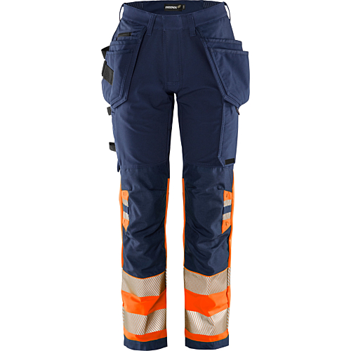 High vis Green craftsman stretch trousers woman class 1 2663 GSTP