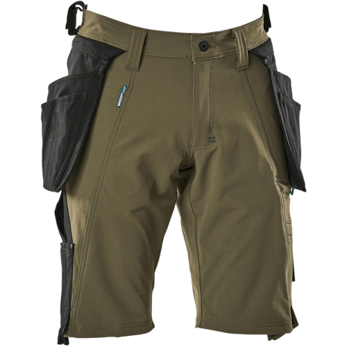 Shorts with holster pockets