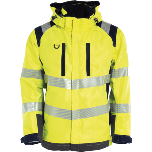 Flame retardant shell jacket