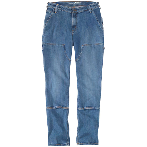 Rugged flex® relaxed fit double front straight jean